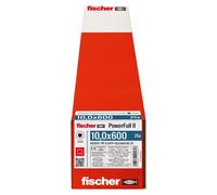 Fischer 562979, Vis, Acier zingué, Bois, Zinc, Filetage complet, Tête cylindrique