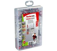 fischer 563577 fischer easyDIY Box Outdoor EasyHook rostfrei 563577 Dübel- und Schrauben-Sortiment, 128 St.