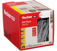 Fischer 568014 SX Plus Cheville à expansion 70 mm 14 mm 20 pc(s)
