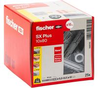 FD 568110 - Cheville SX plus 10x80, 25 pièces