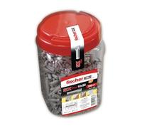 fischer 568720 Chevilles murales, gris, 10 x 50