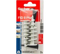 fischer Chevilles pour matériaux isolants FID II Plus en blister Quantité 5