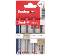 Fischer 572914 DuoHM 4x55 S PH TX Cheville pour corps creux 55 mm 4 pc(s)