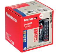 Fischer 572922 DuoHM 6x55 S PH PZ Cheville pour corps creux 55 mm 25 pc(s)