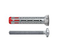 Fischer 572923 Cheville Pour Cloisons Creuses DuoHM 4 X 55 S PH TX, Vis À Tête Bombée Avec Empreinte TX