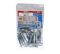 Fischer 77585 Set de 25 Clous/Vis et Fixations, Gris, 4 x 46 cm