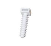 Fischer 8Mm Blanco Natural Taco de Brida en Nylon pour vis - Lot de 100