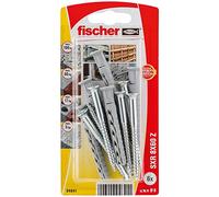 fischer 94641 Fixation pour ossatures et Cadres, Gris