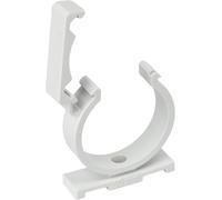 fischer - Agrafes fixes câbles Sg-20 gris pour la pose de câbles et de tuyaux PVC (100 unités)