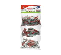 Fischer assortiment chevilles et vis - 65 pièces