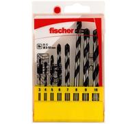 fischer - Assortiment forets béton CTS/8 forets, du diamètre 3 au diamètre 10 536607 Gris