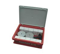 Fischer Box bandelettes GWB Kit complet composé de 12 bandelettes en tissu GWB, 2000 clous ED18, 1 perceuse SZE, idéal pour la fixation de tubes et câbles, 71611