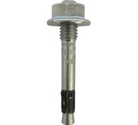 fischer - Cheville à frapper FNA II 6 x 25 M6/5 avec écrou et filetage à collerette en acier électrozingué/Boite de 100