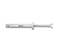 fischer Cheville à frapper N 5 x 40/15 F – collerette épaisse, clou tête fraisée – Boîte de 100