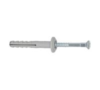 fischer Cheville à frapper N 6 x 40/7 P à collerette fraisée et clou en acier électrozingué fischer Quantité:100