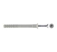 fischer - Cheville à frapper N 8x100/60 avec vis tête fraisée en acier électrozingué/Boite de 100