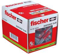 Chevilles bi-matière Duopower - sans vis - 10 x 80 mm - par 25 FISCHER