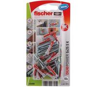 FISCHER - Cheville duopower 5x25 avec vis blister de 18