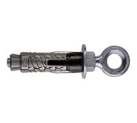 fischer - Cheville en fonte GM 8 avec piton/Boite de 50