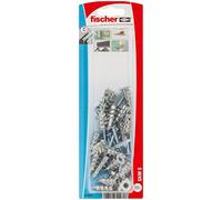 fischer - Cheville métallique Auto foreuse pour Plaque GKM avec vis tête fraisée, 20 pièces - FISCH545974