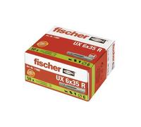 Fischer Cheville nylon universelle avec collerette UX 6 x 35 R - 077889