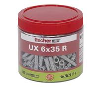 Fischer Cheville universelle UX R 6x35 avec collerette – Boîte R (Quantité 1)