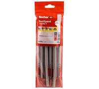 fischer - Cheville rallongée DuoXpand 10x140 avec vis à tête fraisée en Acier électrozingué/Sachet de 10