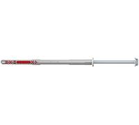 fischer - Cheville rallongée DuoXpand 10x180 avec vis à tête hexagonale en acier électrozingué/Boite de 50