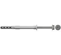 fischer - Cheville rallongée SXR 10 x 180 avec vis tête hexagonale en acier inoxydable A4 pour fixation ossatures et cadres/Boite de 50