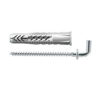 fischer Cheville tous matériaux fischer UX 6 x 35 WH avec collerette et crochet droit Quantité:25