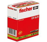 fischer - Cheville tous matériaux UX 6 x 35 sans collerette/Boîte de 100