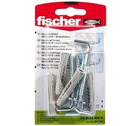 fischer - Cheville tous matériaux UX 6 x 35 WH avec collerette et crochet droit/Boite de 25