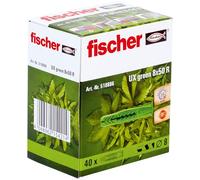 fischer Cheville universelle fischer UX Green 8 x 50 R avec collerette Quantité:40