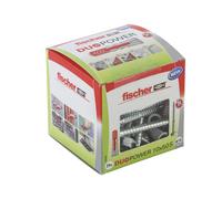 Fischer chevilles Duopower S avec vis - Boîte de 25