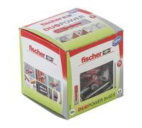 Fischer Chevilles nylon DuoPower - Boîte de 50