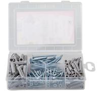 Boîte de 160 chevilles à expansion SX et vis FISCHER 567897 nylon SX - Ø 6-8 mm