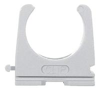 fischer - Clip tube RC IEC 25 pour la fixation de tuyaux/Boite de 50