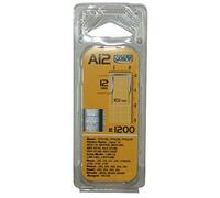 FISCHER DAREX Boite de 1200 agrafes 12 mm pour agrafeuse MEK 5314M 5310M 5010M, 12-1200
