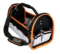 Fischer Darex - Caisse à outils textile 17L --Nylon 600 deniers -Large bac central -Sangle bandouillere - 42L x 20l x 21H cm