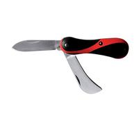Fischer Darex - Couteau d'électricien 2 lames longueur 78mm avec manche ergonomique bi-matiére FISCHER DAREX 3825558
