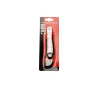 Cutter - FISCHER DAREX - Corps bi-matières - 18 mm - Jaune - 2 lames de rechange