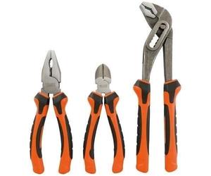 FISCHER DAREX Jeu de 3 pinces - 160 mm, 180 mm, 240 mm
