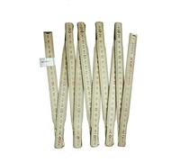 FISCHER DAREX Mètre Pliant de Menuisier Bois, 2 m