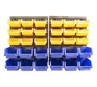 FISCHER DAREX Panneaux Muraux X2 et Bac à Bec X30 Noir/orange