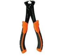 FISCHER DAREX Pince coupante en bout 160 mm - Coupe diagonale - Acier trempé - Poignées ergonomiques Orange et noir