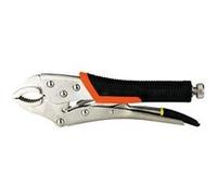 FISCHER DAREX Pince étau Classic 53 mm Bi-matière poignée ergonomique mâchoires striées Orange (bande près du haut/zone de charnière)
