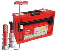 fischer Tanos-Box DuoLine Lot de 713 chevilles de 6 à 10 mm de diamètre et 30 à 80 mm de longueur, DuoPower, DuoTec et DuoBlade pour plus de fonctionnalité, de performance et de sécurité, pour les