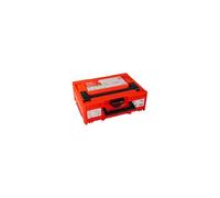 fischer DuoLine + vis Systainer M137, kit de fixation 630 pièces, DuoPower, DuoTec, DuoBlade, kit de chevilles et de vis pour matériaux de construction pleins, perforés et en plaques, kit tout-en-un