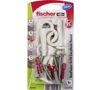 Fischer DuoPower 6x30 EasyHook Round K (6) Assortiment de chevilles 557923 1 set