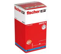 Fischer DUOTEC 10 S Ensemble de chevilles en nylon - 25 pcs